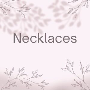 CLOSET DIVIDER Necklaces